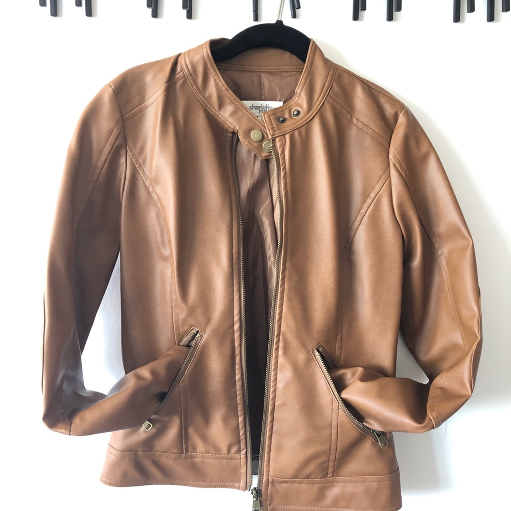 LIKE🆕Charlotte Russe Faux Leather Jacket